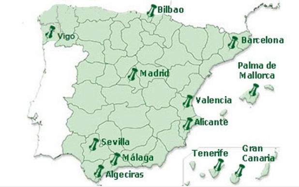 Puntos fronterizos autorizadso CITES Puntos fronterizos autorizadso CITES